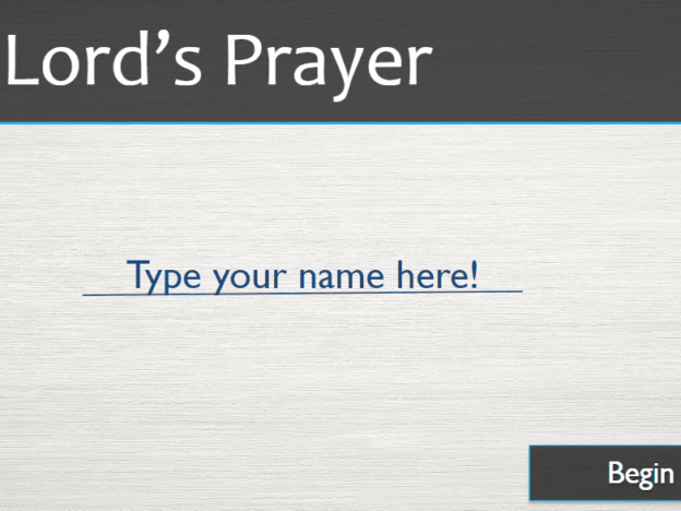 The Lord's Prayer (Enhanced) course image